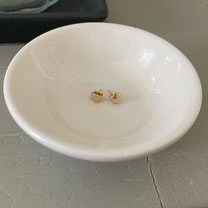 14k gold fill Heart Stud Earrings